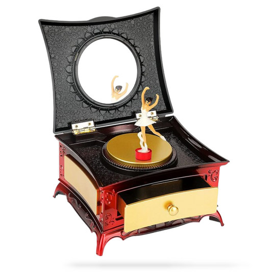 Ma Boîte Enchantée – Boîte à bijoux musicale Vintage ballerine