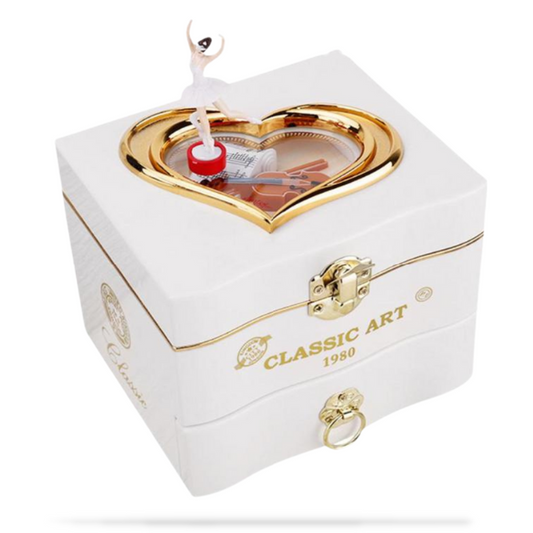 Ma Boîte Enchantée – Boîte à bijoux musicale violon classique