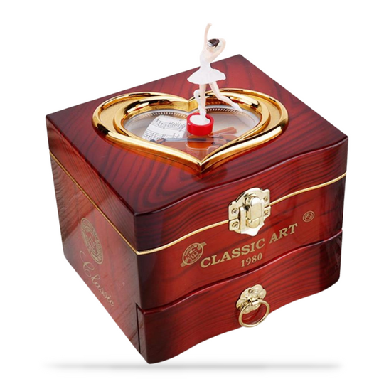 Ma Boîte Enchantée – Boîte à bijoux musicale violon classique