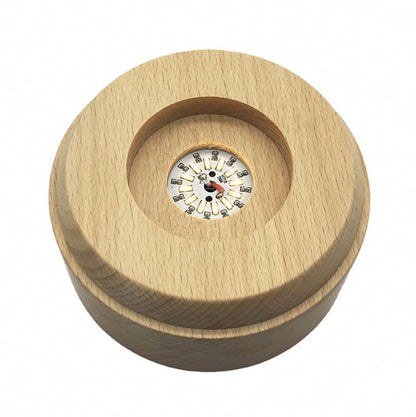 Ma Boîte Enchantée – Boîte à musique petit garçon en cristal et bois de hêtre